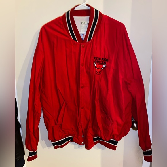 VINTAGE NBA Chicago Bulls Varsity Jacket - Picture 1 of 3